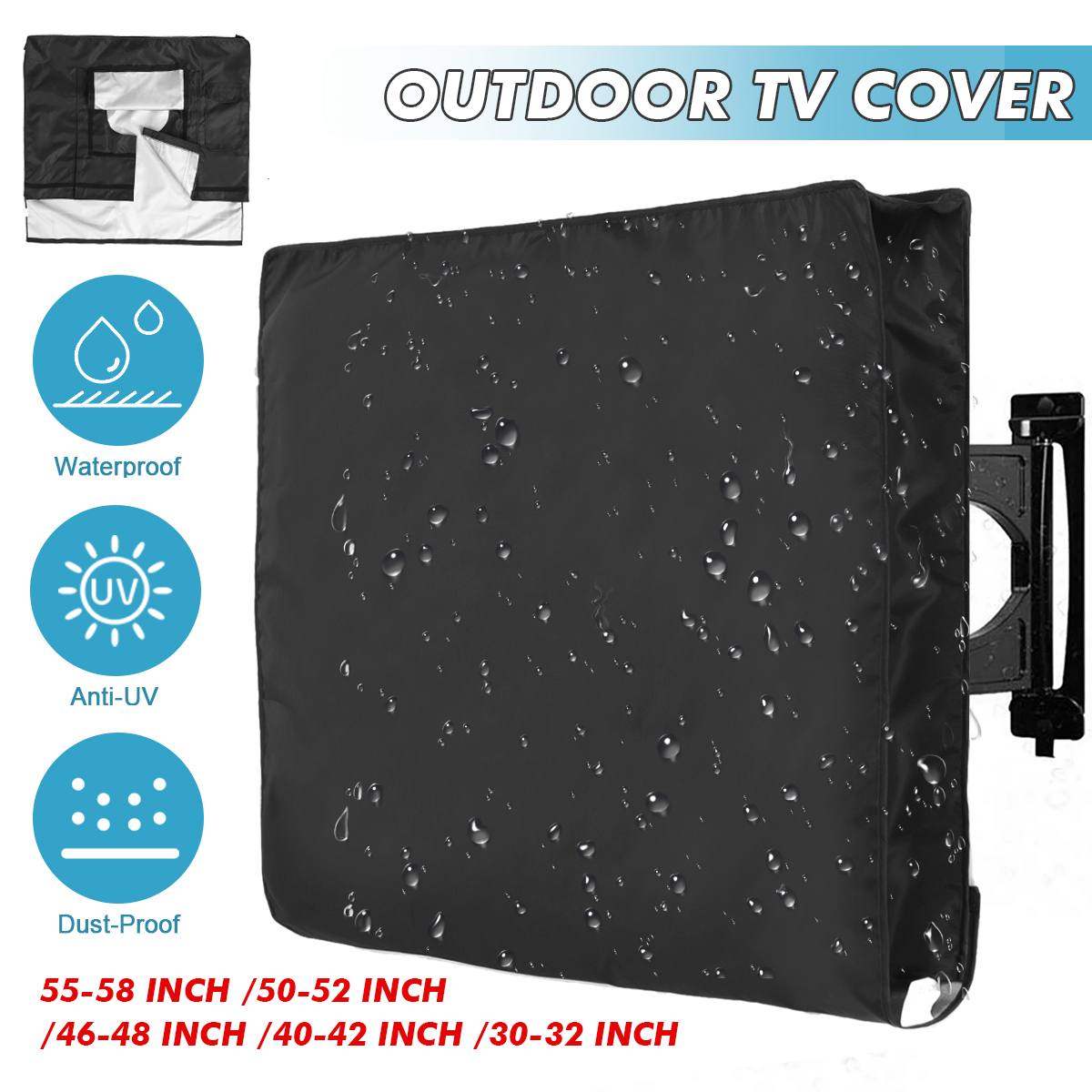 WaterproofOutdoorTVCoverProtectTVScreenDustproofCoverOxfordTelevisionCasefor30-58InchTVAll-PurposeDu-2007999-1