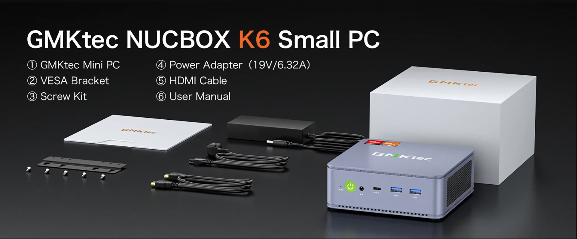 GMKTECK6AMDRyzenR77840HSMiniPCOctaCore16GBRAM1TBSSD4KTripleOutputWIFI6BT52HDUSB32Type-CMiniComputerD-2007839-12