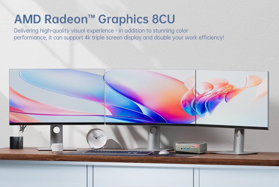 T-BAOMN57UAMDRyzen75700U16GBDDR4RAM512GBSSDMiniPCWindows11WiFi6HDType-C4KTripleDisplayMiniComputerDe-2007309-6