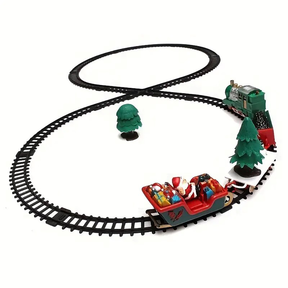 22pcsTrainToyElectricChristmasThemeDreamyMusicTrackSetChildrenEnvironmentalProtectionTrainsToysGifts-2001749-6