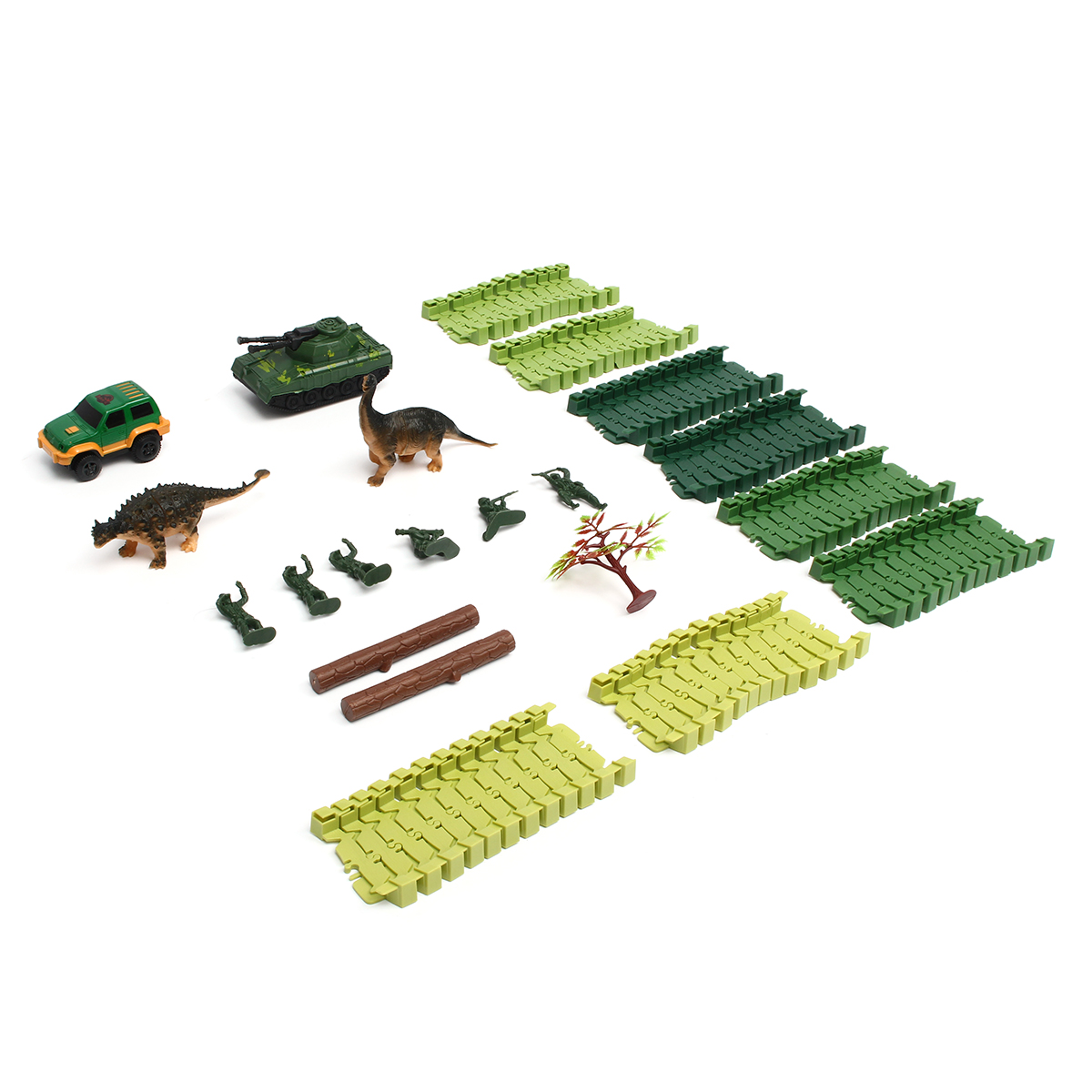 DinosaurDinoWorldChildrensFlexibleRaceCarTrackToysConstructionPlay-SetToy-1430539-7