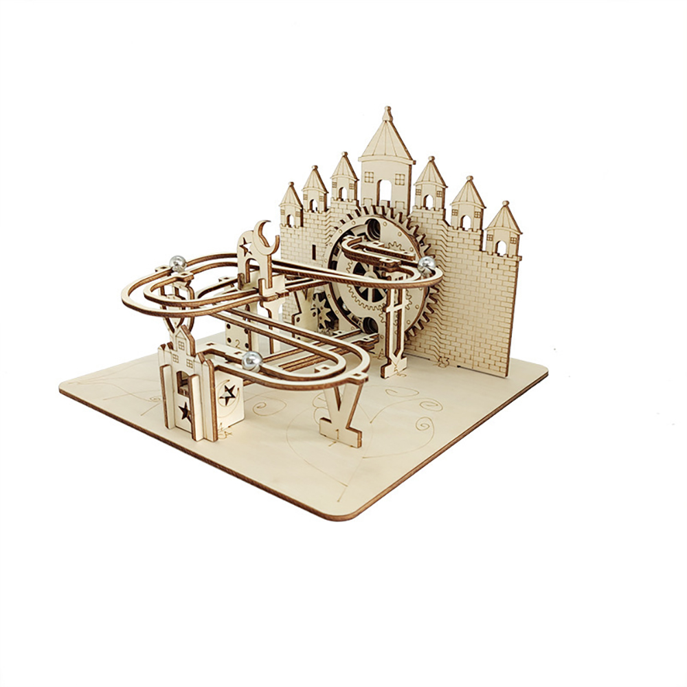 LXG-19CastleBall3DWoodenPuzzleDIYAssemblyThree-dimensionalJigsawPuzzleToySet-1986417-3