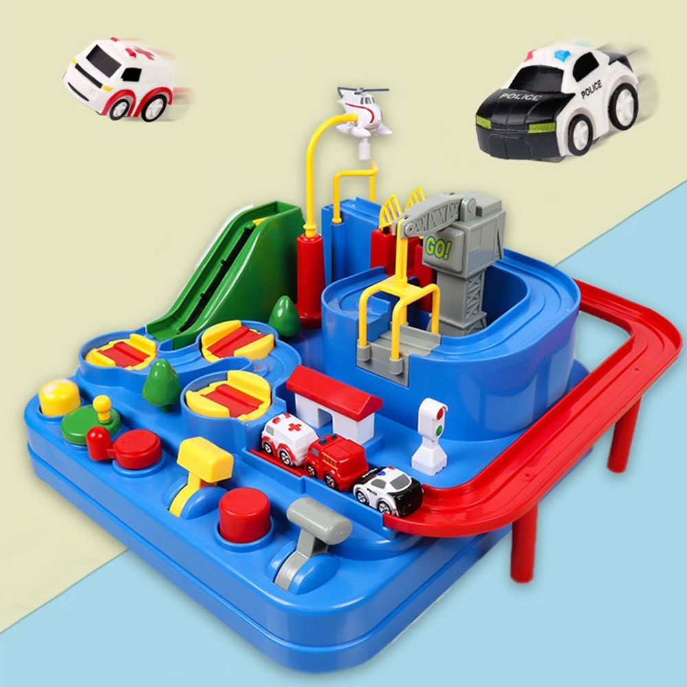 MontessoriRailCarTrainTrackToysForKids2To4YearsOldAdventureGameToyForBoyBirthdayGiftChildrenParkingL-1986978-4