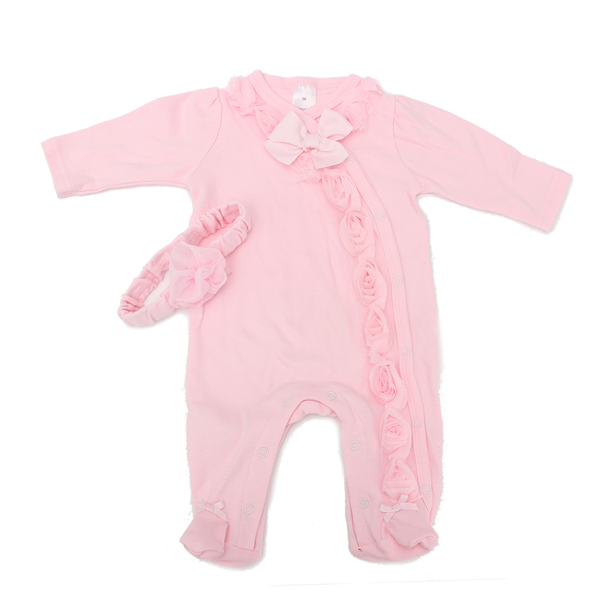 22HandmadePinkDollClothesRebornNewbornBabyGirlJumpsuitHeaddress-1669244-1