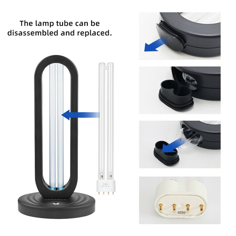 38WOzoneUVSterilizationLampQuartzSterilizerBulbHouseholdUltravioletLampsUVCGermicidalLightTableLampS-1654594-6