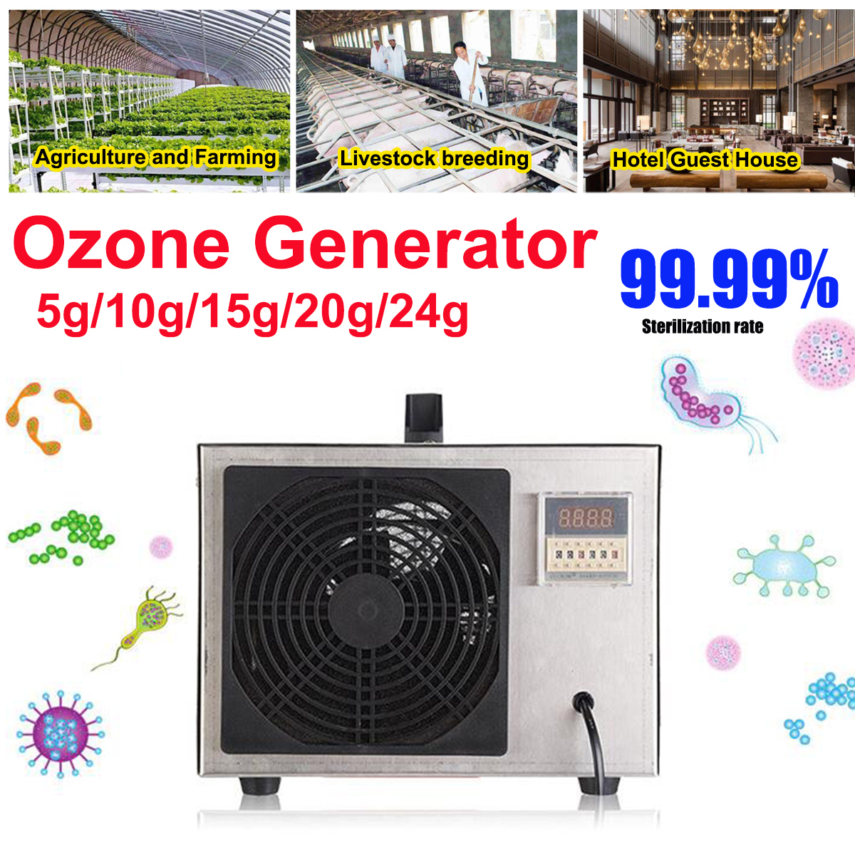 5g10g15g20g24gOzoneGeneratorSterilizationMachineOzoneDeodorizationAmmoniaRemovalforFarmPasture-1686788-1