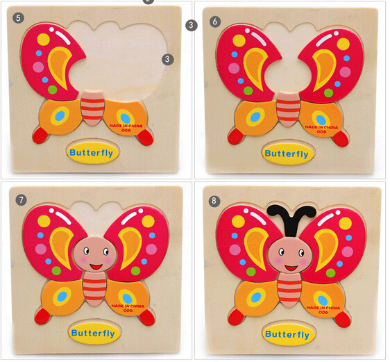 BabyKidChildrenLovelyAnimalFruitVehicleWoodenEarlyLearningEducationalPuzzleToy-983831-5