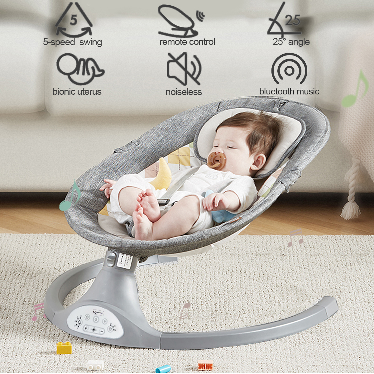 BiobyElectricBabySwingChairFiveSwingAngleModesBabyRockingChairsBluetoothMusicRemoteControlBabyBounce-1941473-2