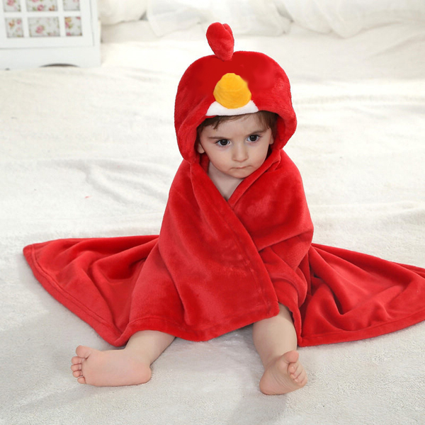 CuteAnimalCartoonBabyInfantWrapParisarcSoftFlannelBlanketQuiltBathrobe-985315-9