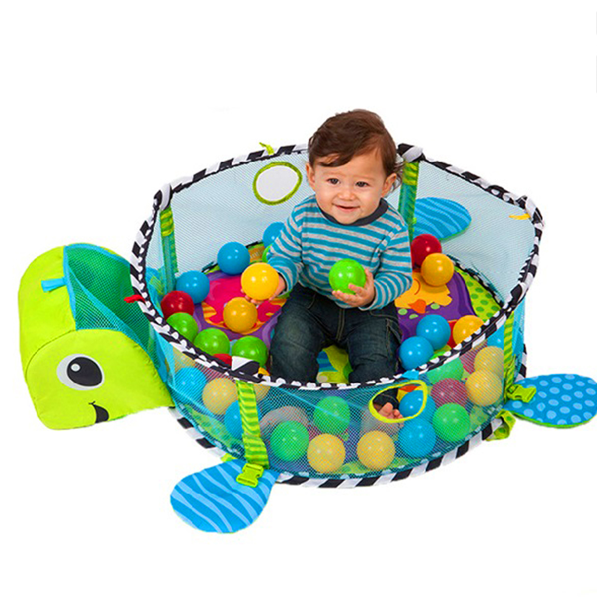 CuteTurtleBaby3in1PlayMatForChildrenCrawlingGymMatBlanketInfantPlayRugKidActivityMatBabyTapeteInfant-1645780-10