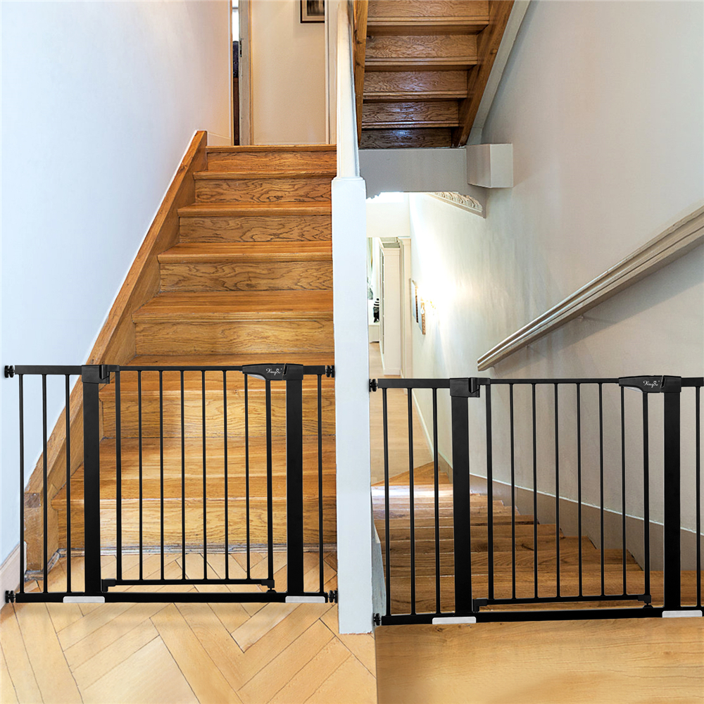 KINGSOBabyGateBabyFencesKidsPlayGateLargePetGatewithSwingDoorForDoorwayStairs-1893337-1