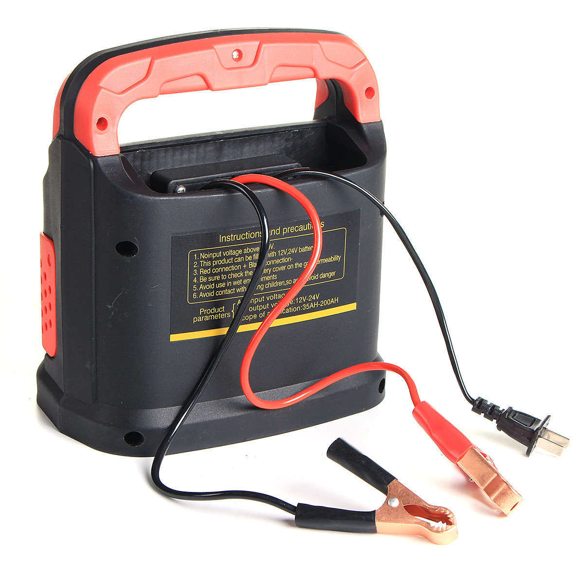 12V24VCarBatteryChargerPulseRepairMotorcycleFullAutomaticIntelligent110V-1562654-7