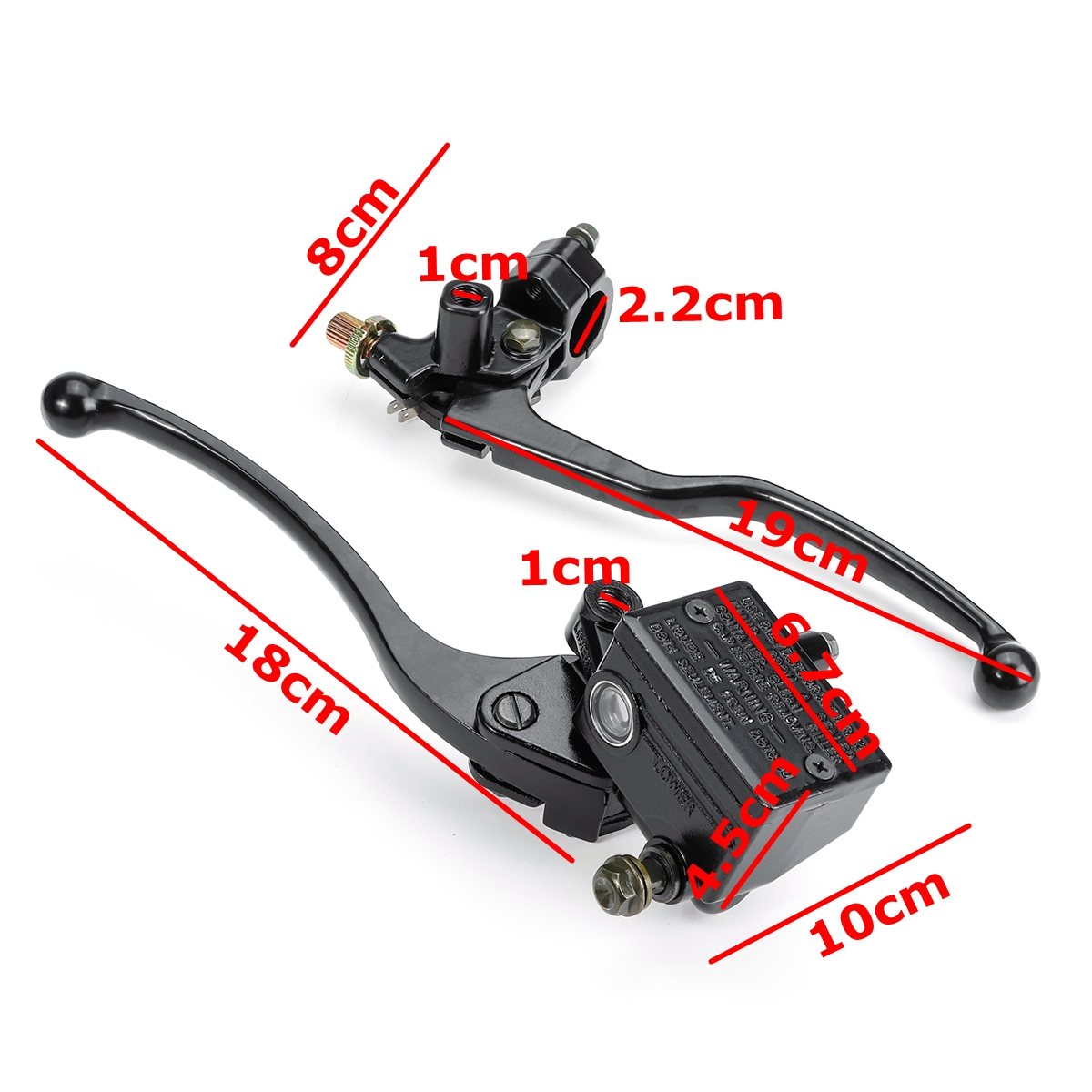 22mm78HandlebarMasterCylinderHydraulicBrakeControlClutchLeverFront-1611556-2