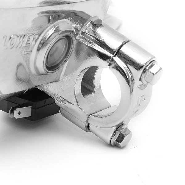 22mmMotorcycleHydraulicBrakeMasterCylinderClutchLeverChrome-1225428-2