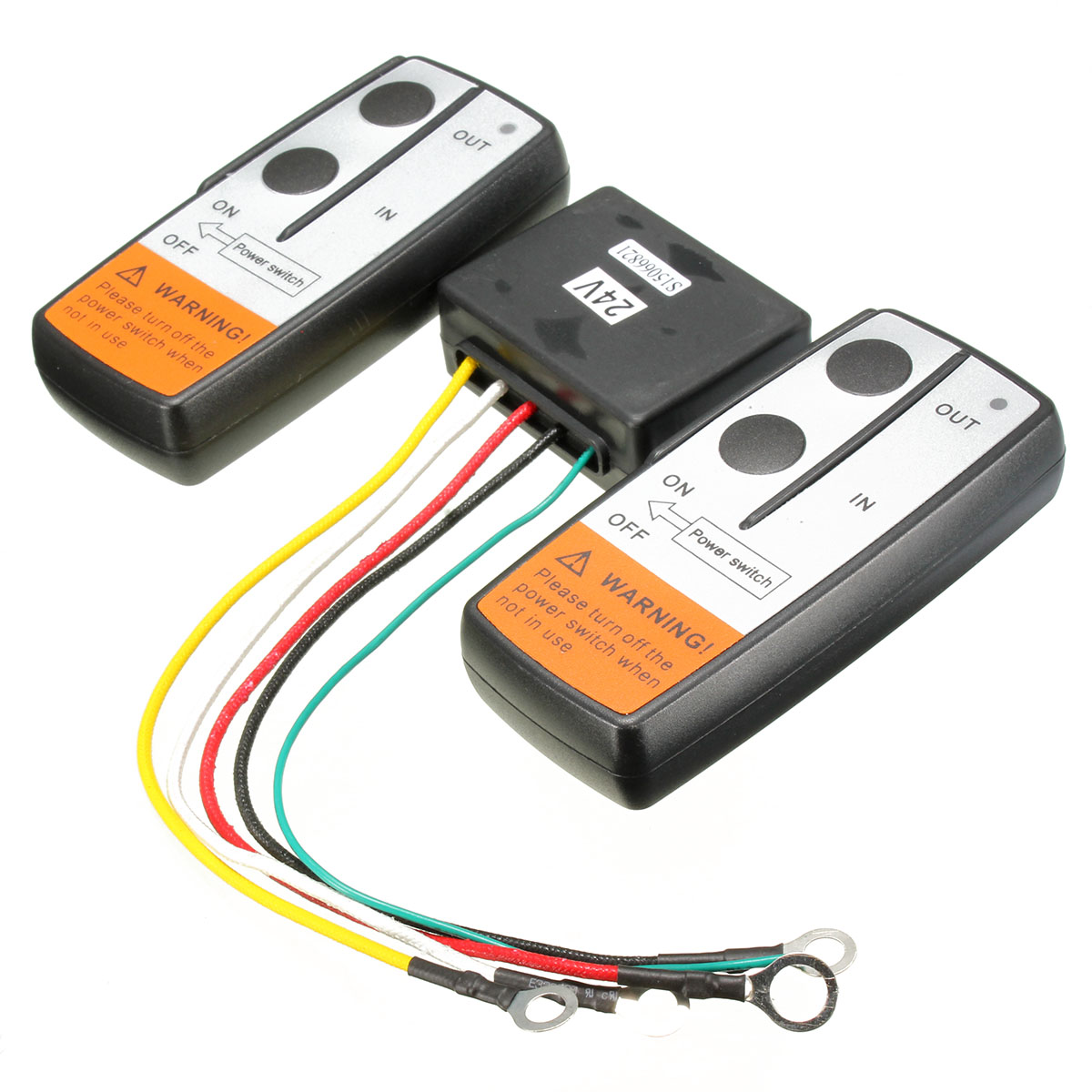 24V100FtWirelessRemoteControllerRecoveryWinchCraneTwinHandsetKits-1076410-1