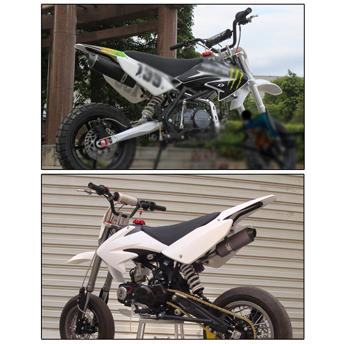 28mmMufflerExhaustPipeClampForDirtPitProQuadBikeATV50110125150cc-1259970-2