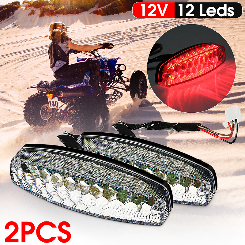 2pcsLEDRearTailBrakeLightFor50cc70cc110cc125ccATVQuadKartTaoTaoSunlChinese-1727302-1