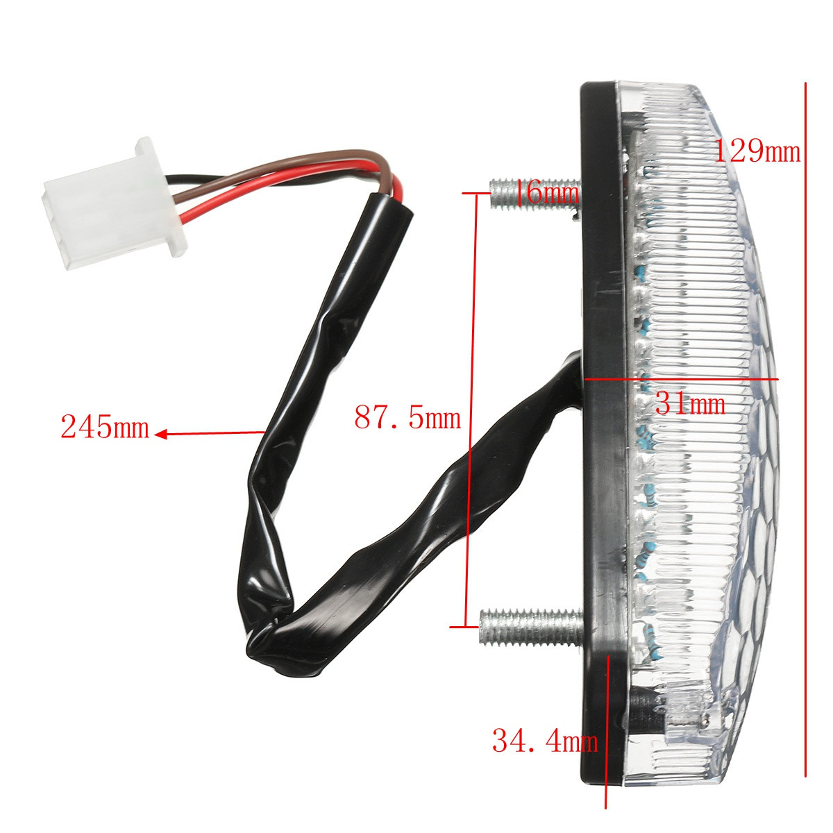 2pcsLEDRearTailBrakeLightFor50cc70cc110cc125ccATVQuadKartTaoTaoSunlChinese-1727302-2