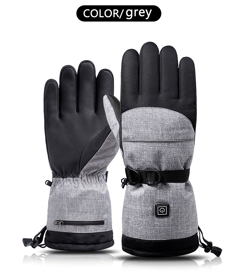 3GearTemperatureControlMotorcycleRidingGloves5000mAhBatteryWinterHeatedWarmGlovesforOutdoorSports-1998058-1