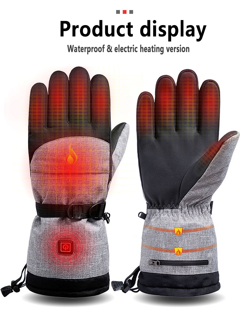 3GearTemperatureControlMotorcycleRidingGloves5000mAhBatteryWinterHeatedWarmGlovesforOutdoorSports-1998058-14