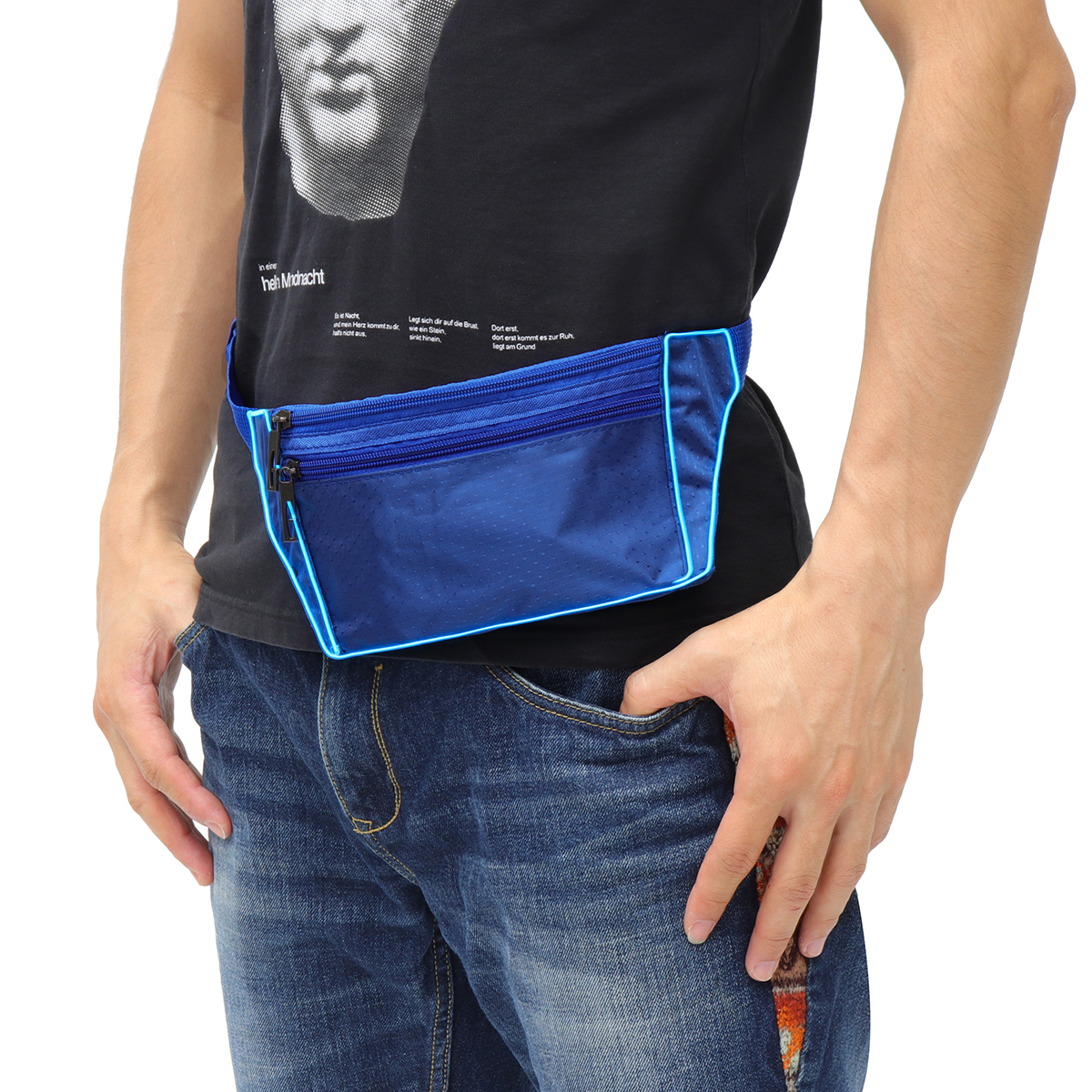 3ModesELColdLightSportWaistBagOutdoorClimbHikingUltra-thinAnti-theft-1458855-4