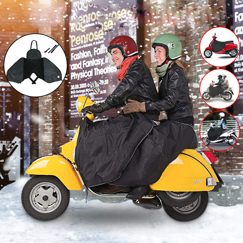 420DElectricScooterMotorcycleWinterLegProtectorCoverUrbanMotorcycleScooterFleecedLinedWaterResistant-2001807-1