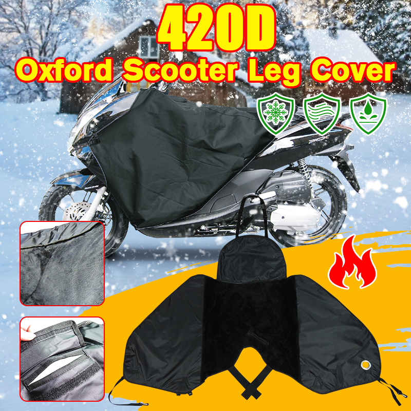 420DElectricScooterMotorcycleWinterLegProtectorCoverUrbanMotorcycleScooterFleecedLinedWaterResistant-2001807-2