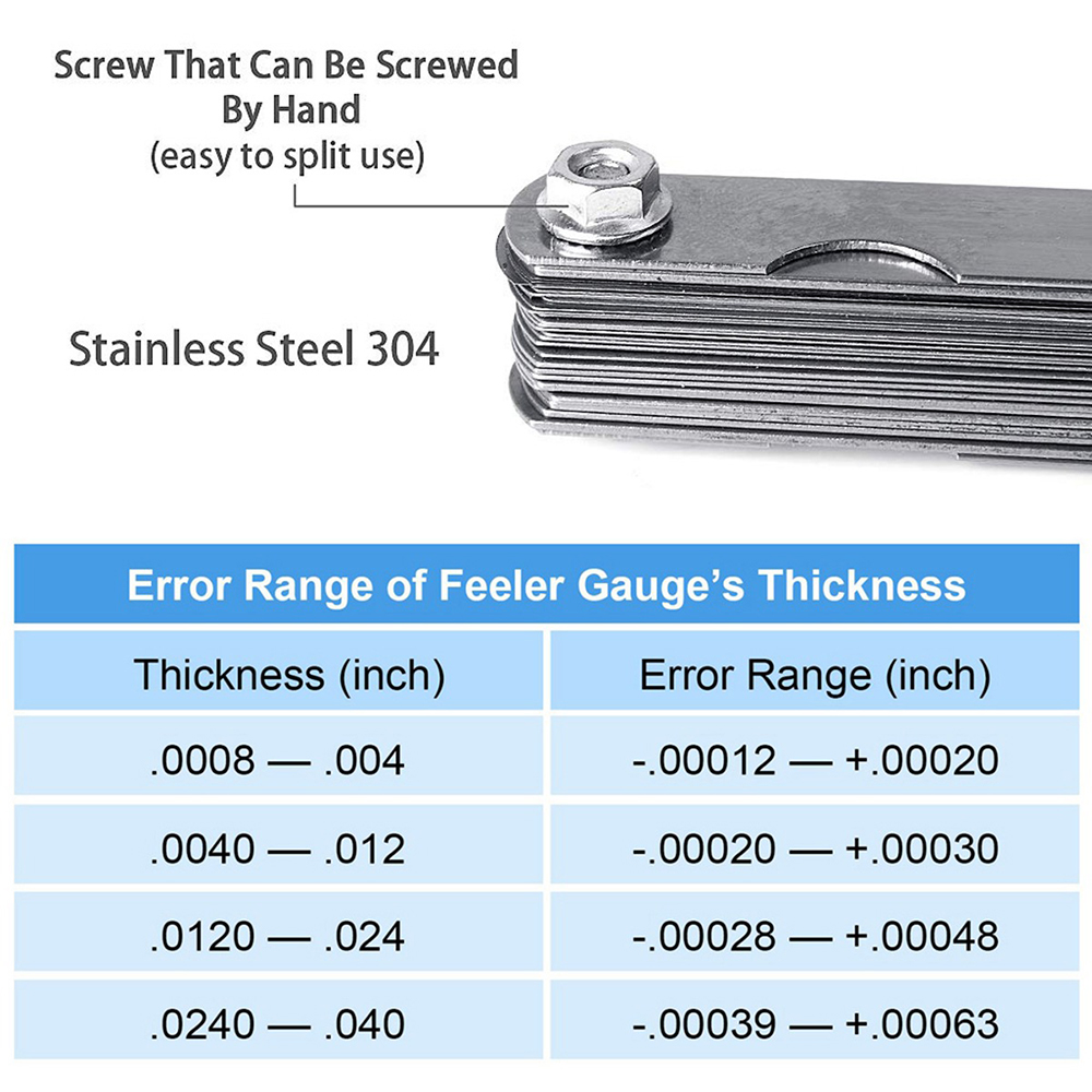 32BladesSteelFeelerGaugeDualMarkedMetricandImperialMeasuringTool-2006001-8