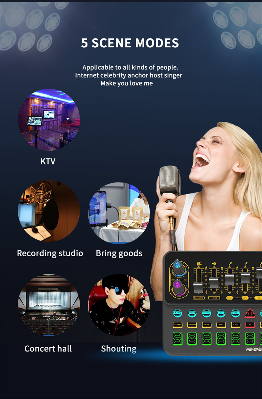 BM800CondenserMicrophoneKitProAudioStudioSoundRecordingMicrophonewithV10XPROMuti-functionalBluetooth-1980710-19