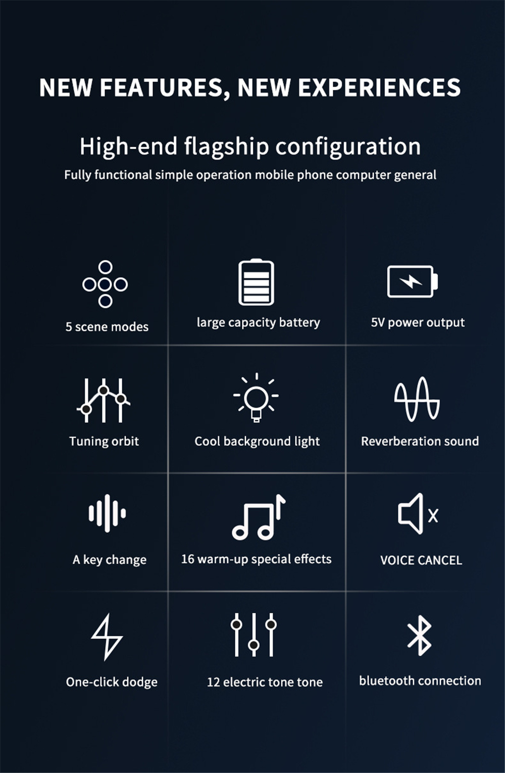 BM800CondenserMicrophoneKitProAudioStudioSoundRecordingMicrophonewithV10XPROMuti-functionalBluetooth-1980710-20