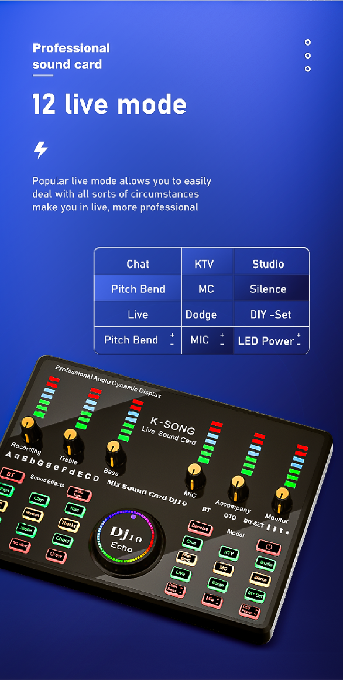 MicrophoneSoundRecordingMicrophoneKitWithDJ10SoundCardForRadioBraodcastingSingingRecordingKTVKaraoke-1980806-9