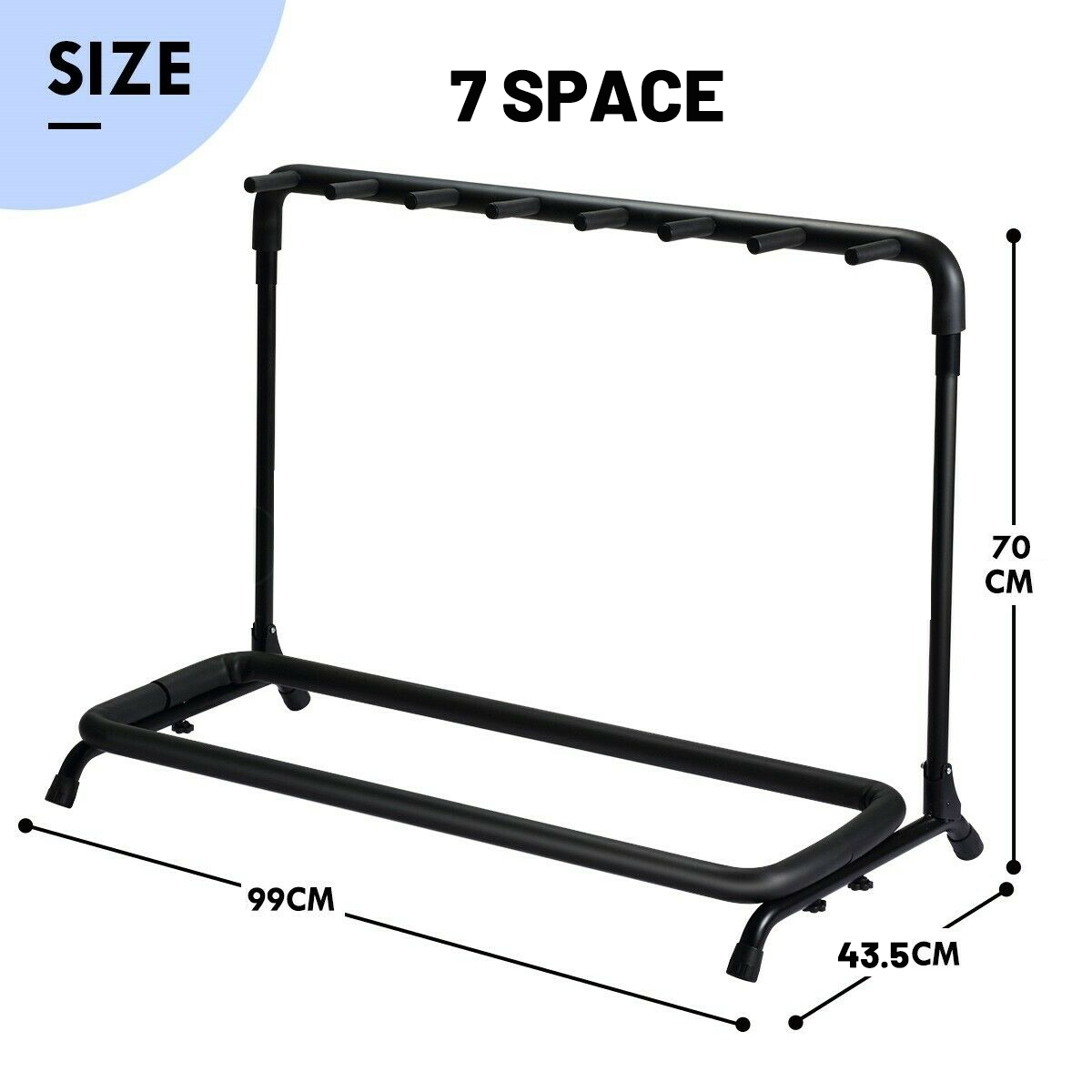 MultiGuitarStand7HolderFoldableUniversalDisplayRack-PortableBlackGuitarHolderforClassicalAcousticEle-1767240-1