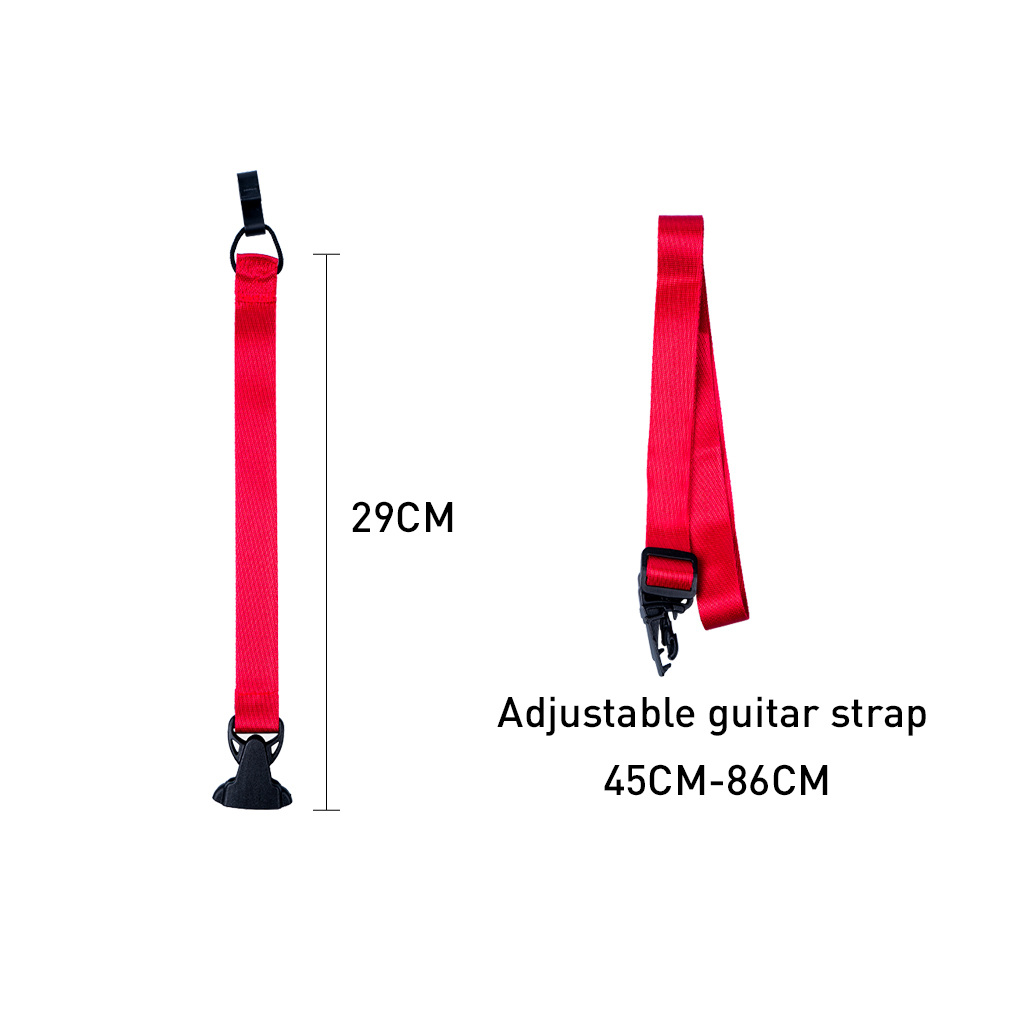 NAOMIClassicalUkuleleStrapNylonStrapAdjustableGuitarStrap45cmTo90cmUkeleleStrapsRosePink-1777148-2