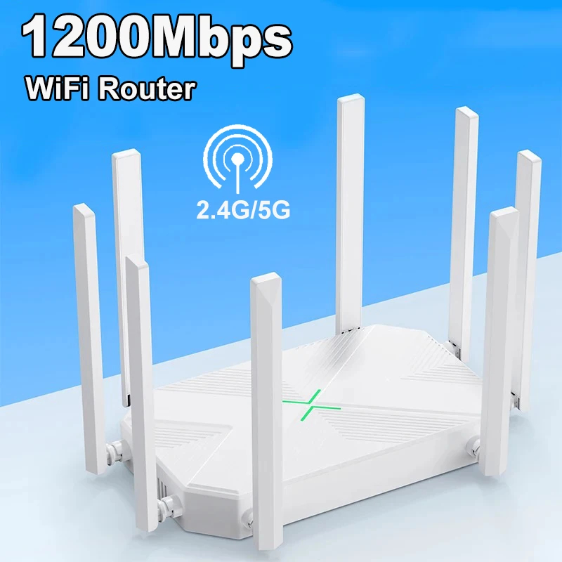 1200MWirelessRouterWIFIRepeaterDualBand24G5GPowerSignalBoosterHotspotSmootherRJ45WANLANWirelessModem-2015191-1