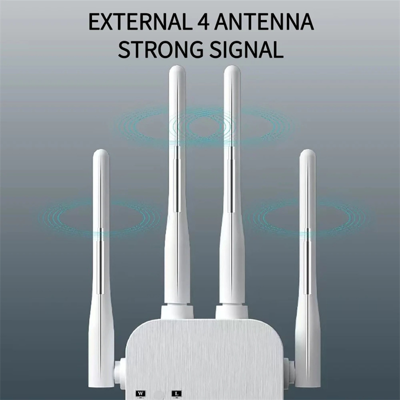 1200MbpsWiFiRepeaterWirelessWIFIExtender5G24GDual-bandNetworkAmplifierLongRangeSignalBooster-2013083-3