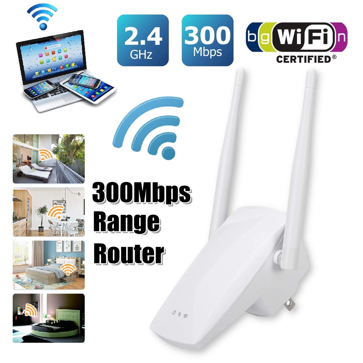 300Mbps24GWirelessWifiRepeaterAPRouterDualAntennaSignalBoosterExtenderAmplifier-1939053-1