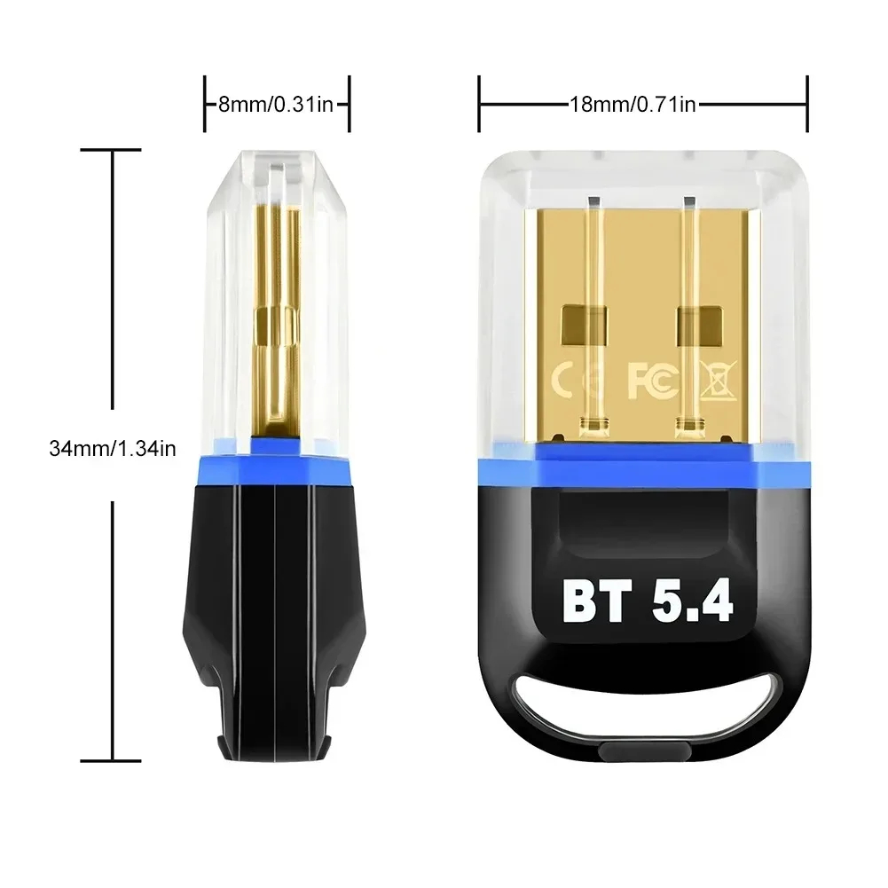 BakeeyBR04bluetooth54USBAdapterTransmitterReceiverWirelessUSBbluetoothAudioAdapterDongleFree-driverf-2010367-6