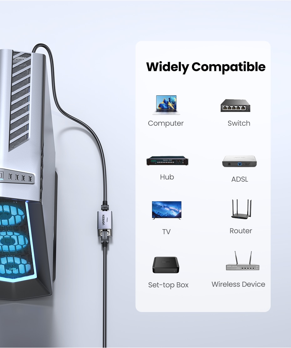 UGREENRJ45Connector10GbpsNetworkExtenderExtensionforCat8Cat7Cat6EthernetCableAdapterGigabitFemaletoF-1984672-10
