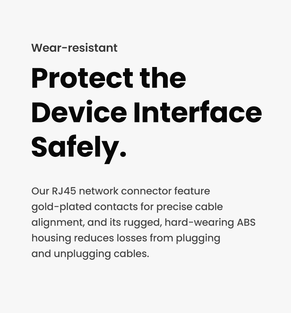 UGREENRJ45ConnectorNetworkEthernetExtenderExtensionforCat6Cat5eEthernetCableAdapterGigabitFemaletoFe-1977877-7