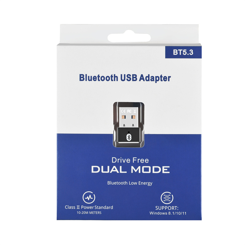 USBbluetooth53ReceiverDongleAdapterWirelessSpeakerAudioMouseKeyboardConnectorUSBAdapterforComputerPC-2001631-10