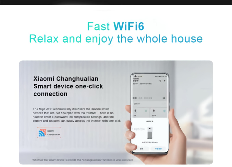 XiaomiAX3000WiFi6WirelessRouter3000Mbps256MBDualBandWiFiRouter5G160MHzSupportIPv6OFDMAMeshRouter-2013472-9