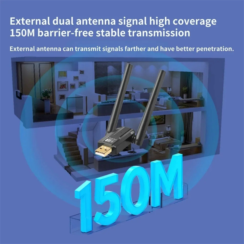 bluetooth54USBAdapter150MDualAntennaDongleforPCWirelessMouseKeyboardMusicAudioReceiverTransmitterPlu-2015173-4