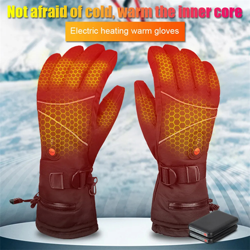 1PairHeatingGloves3ModesAdjustableTemperatureTouchscreenWaterproofWindproofElectricHeatedGlovesMenWo-1999271-2