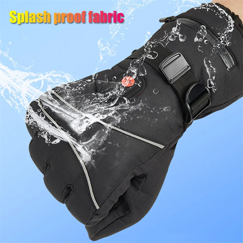 1PairHeatingGloves3ModesAdjustableTemperatureTouchscreenWaterproofWindproofElectricHeatedGlovesMenWo-1999271-5