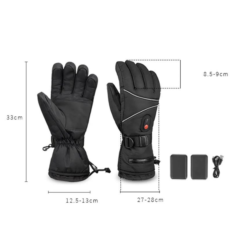 1PairHeatingGloves3ModesAdjustableTemperatureTouchscreenWaterproofWindproofElectricHeatedGlovesMenWo-1999271-8