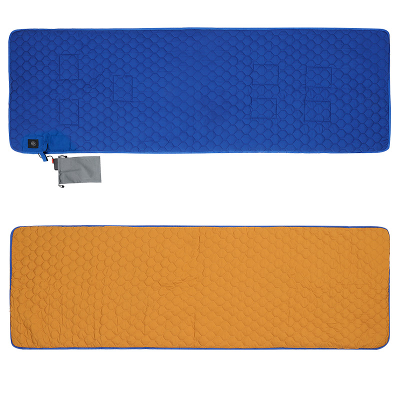 2023USBHeatedSleepingPad7HeatingZones3TemperatureLevelControlFoldableLightweightTravelMatforWinterCa-1998967-13