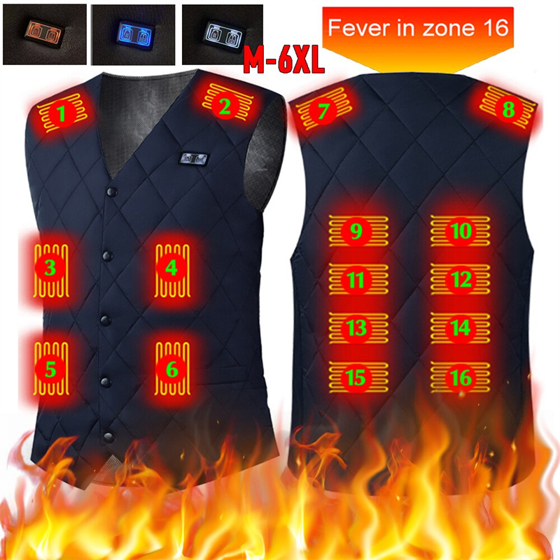 TENGOOHV-16BFashionHeatedVest16HeatingZonesTribleGearsTemperatureLevelControlWinterUSBElectricHeatin-1999069-2