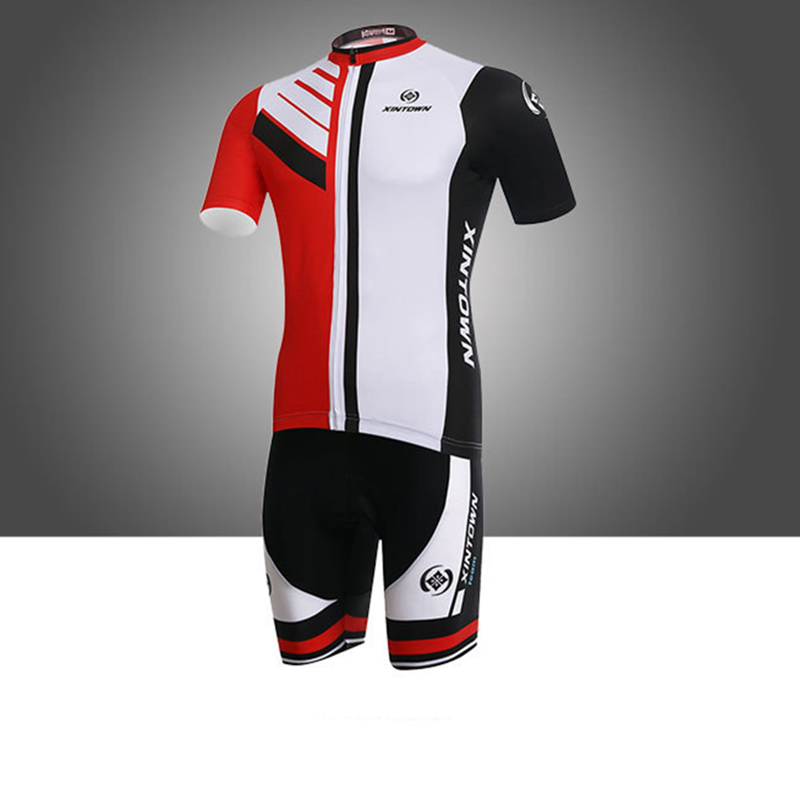 XINTOWNMensCyclingShortSleeveSuitsBicycleShortsQuickDryBreathableWickingSummerCyclingClothing-1986508-5