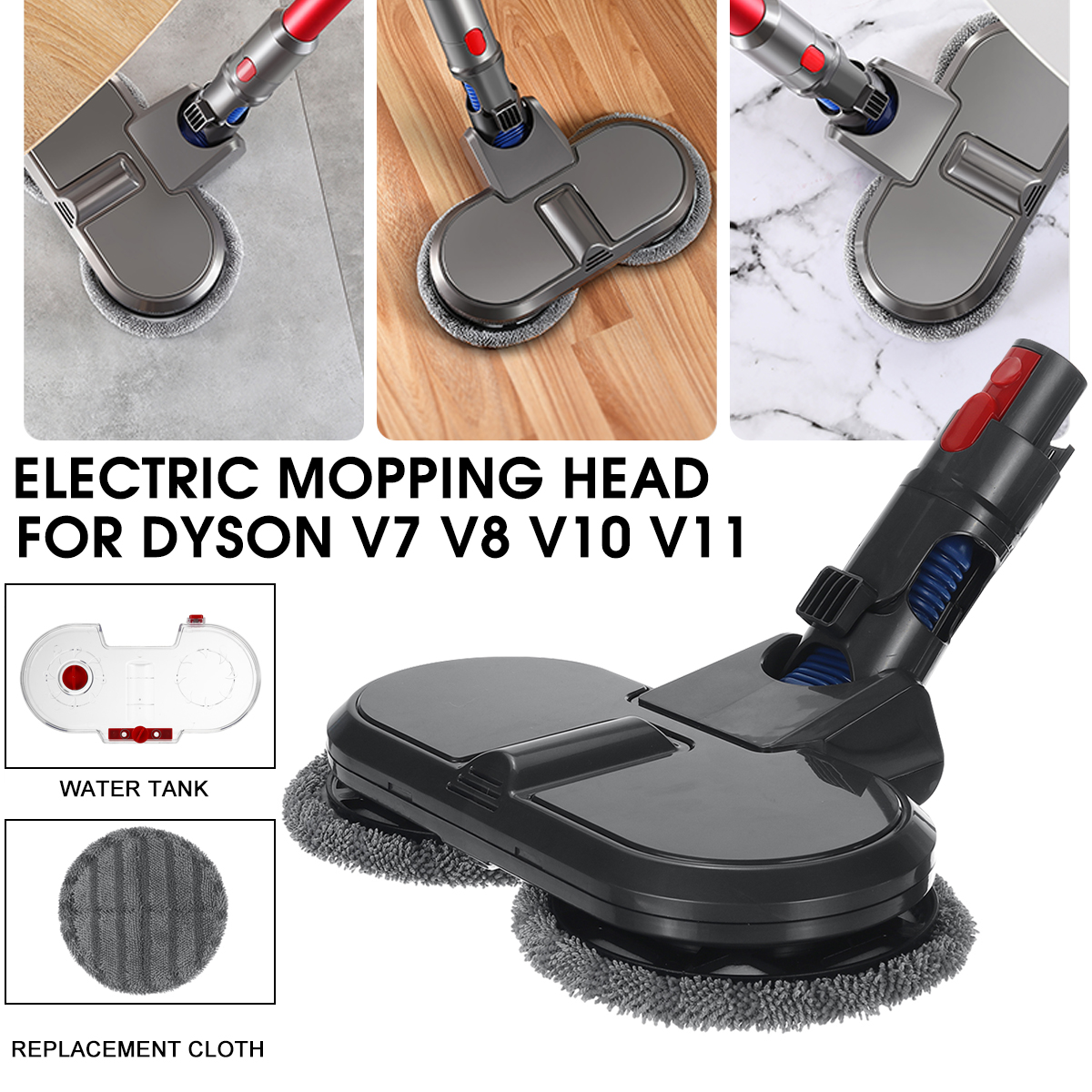 1pcsElectricMopingHeadReplacementforDysonV7V8V10V11VacuumCleanerPartsAccessories-1742578-3