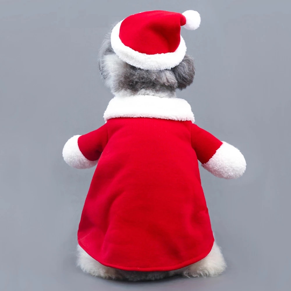 2020ChristmasPetDogCostumeswithHatFunnySantaClausCostumeforDogsWinterWarmCoatsDogClothes-1775870-9